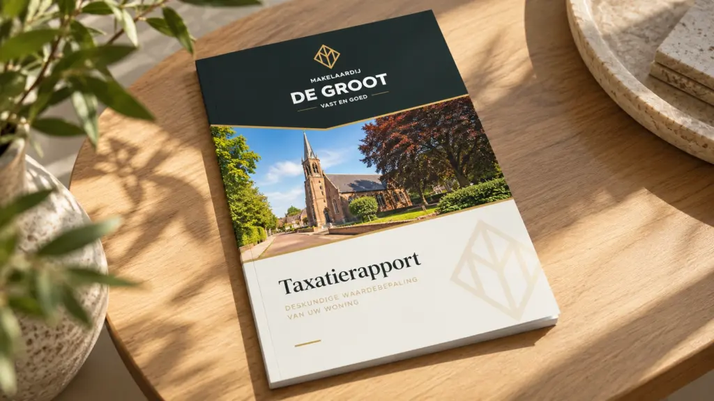 Taxatierapport opgemaakt door Makelaardij de Groot